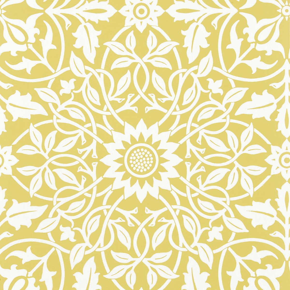 Morris & Co St James Ceiling Wallpaper – sunflower