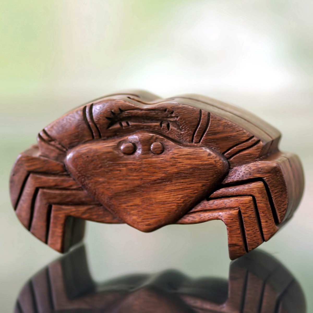 Crab Theme Puzzle Box - Balinese Crab