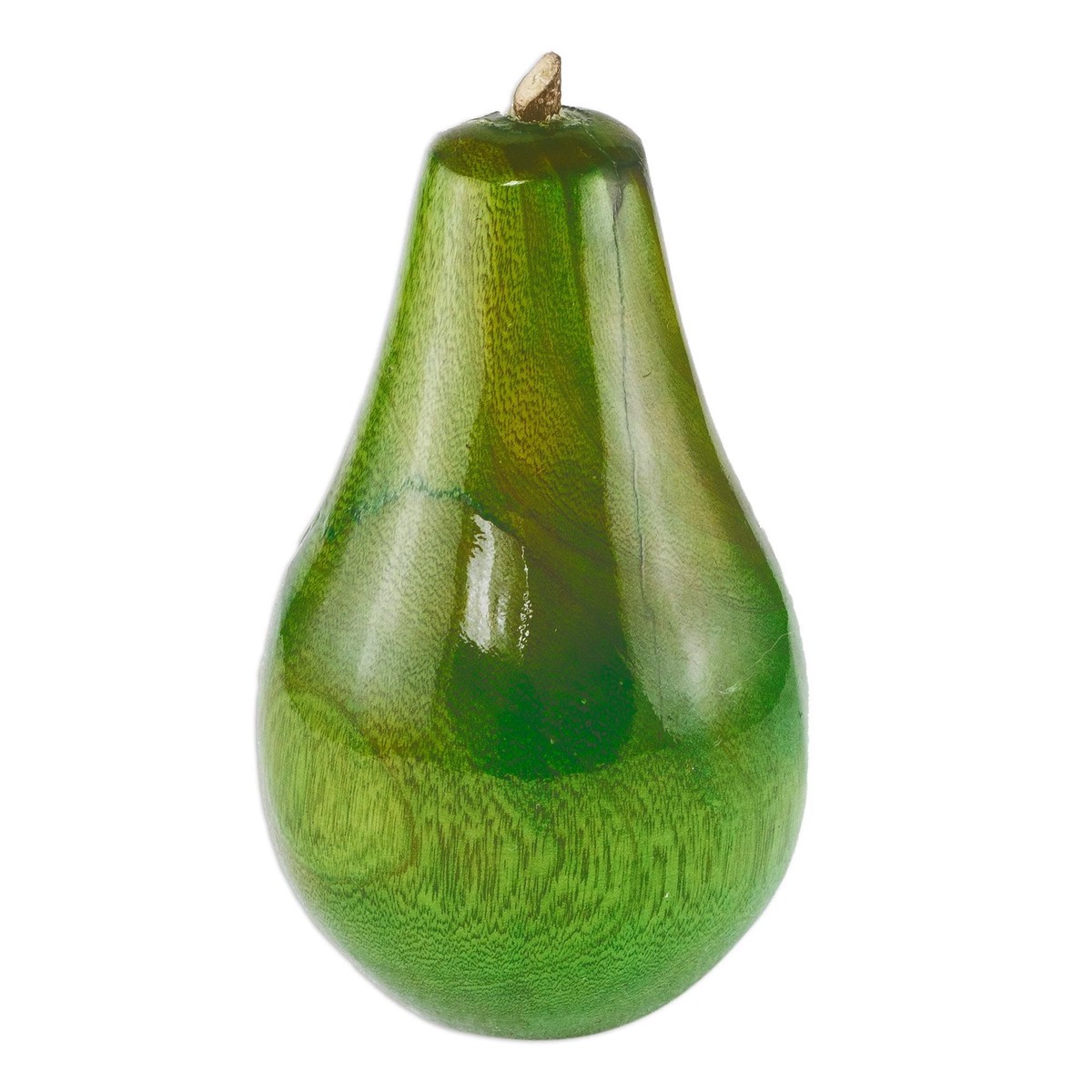 Guatemalan Cypress Wood Pear Sculpture – Pera (member)