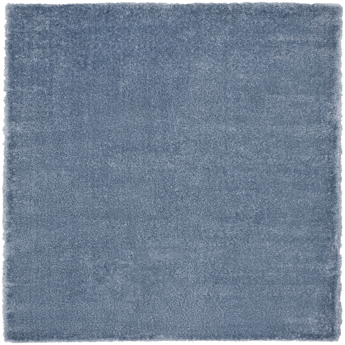 Dreamy Shag Light Blue Shag Polyester Area Rug - 6'7" x 9'2"