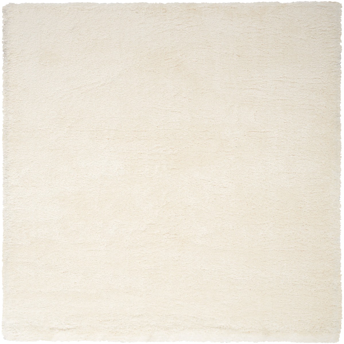 Dreamy Shag Ivory Shag Polyester Area Rug - 5'3" x 7'3"